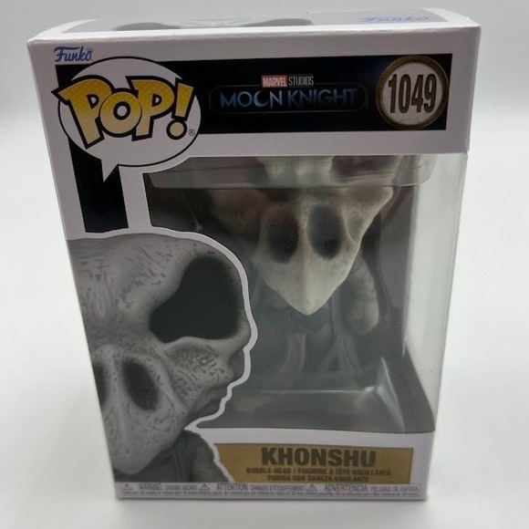 Funko Pop Marvel Moon Knight Khonshu 1049 Bobble Head Figure New - Picture 2 of 7
